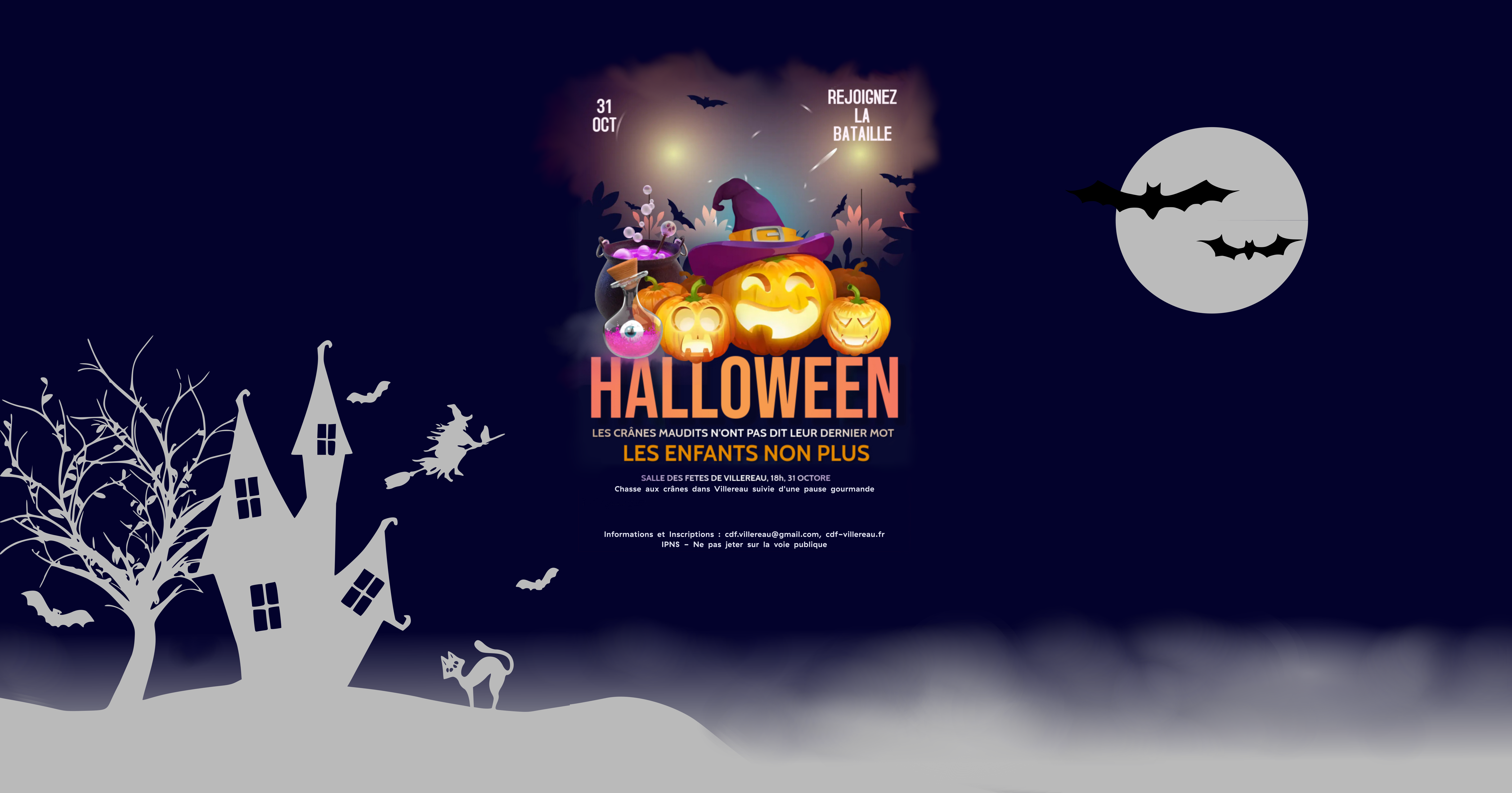 Illustration pourHalloween